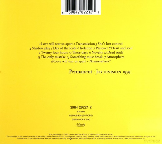 Joy Division: Permanent [CD]
