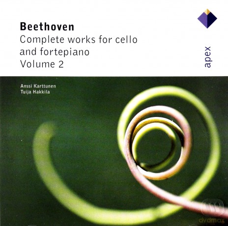 Anssi Karttunen/Tuija Hakkila: Beethoven: Werke Fur Cello+Fortepian [CD]