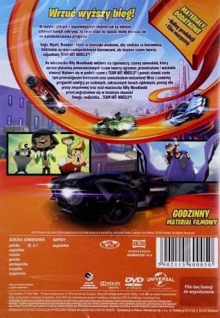 Team Hot Wheels. Odjazdowa przygoda [DVD]