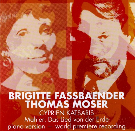 Brigitte Fassbaender/Thomas Moser/Cyprien Katsaris: Mahler: Das Lied Von Der Erde (piano version) [CD]