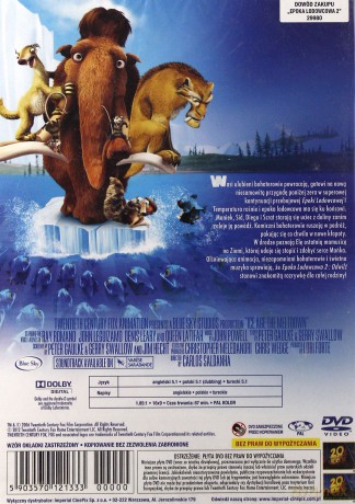 Epoka lodowcowa 2: Odwilż [DVD]