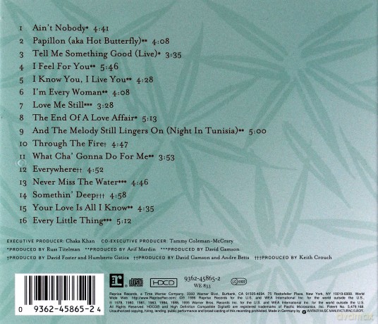 Chaka Khan: Epiphany. The Best Of [CD]