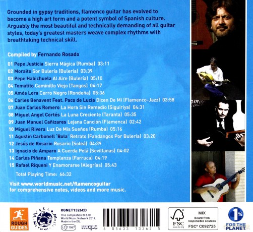 The Rough Guide To Flamenco Guitar (Special Edition with Bonus CD by Antonio Rey) [2CD]
