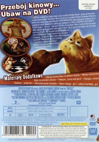 Garfield 2 [DVD]