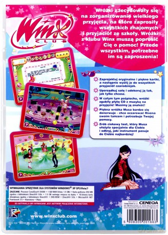 Winx Club: Magiczna zabawa [GRA PC]