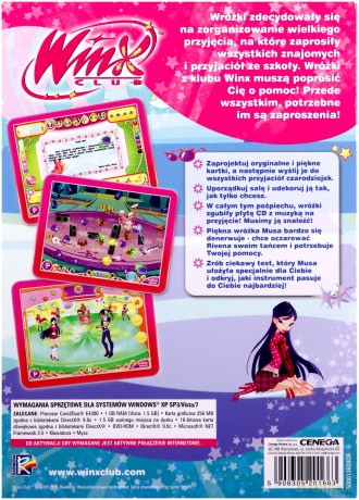 Winx Club: Magiczna zabawa [GRA PC]