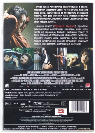 Wróg publiczny numer 1 vol. 2 [DVD]