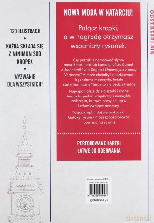 Polącz kropki. Ludzie, zabytki, przyroda. Odstresuj się - David Woodroffe [KSIĄŻKA]