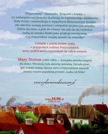 Pożyczalscy w przestworzach - Mary Norton (twarda) [KSIĄŻKA]