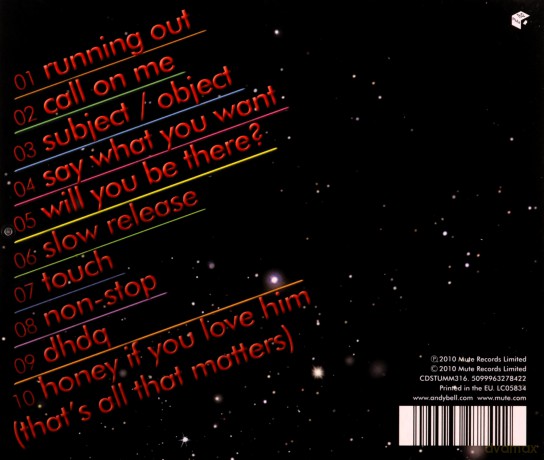 Andy Bell: Non-Stop [CD]