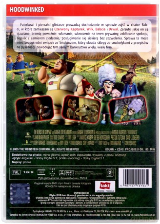 Czerwony Kapturek - prawdziwa historia [DVD]