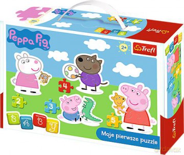 TREFL Świnka Peppa Moje pierwsze puzzle (36061) [PUZZLE]