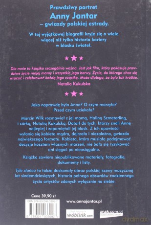 Tyle słońca. Anna Jantar. Biografia - Marcin Wilk [KSIĄŻKA]