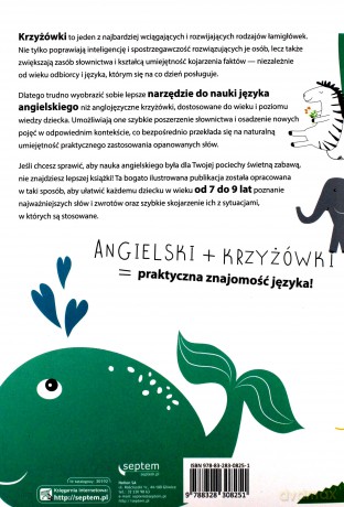Ucz się słówek z tych krzyżówek. Angielskie krzyżówki dla najmłodszych - Magdalena Bonk [KSIĄŻKA]