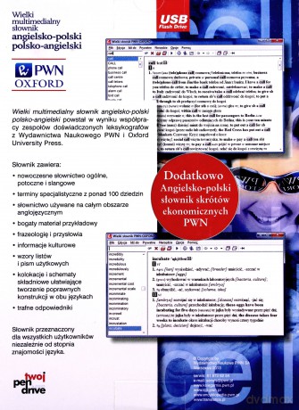 Wielki multimedialny słownik angielsko-polski polsko-angielski [PROGRAM PC]