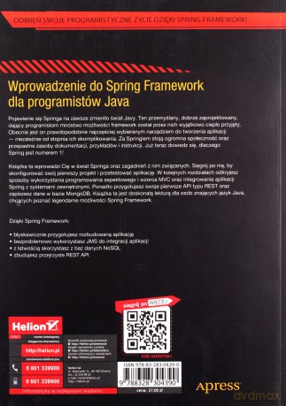 Wprowadzenie do Spring Framework dla programistów Java - Felipe Gutierrez [KSIĄŻKA]