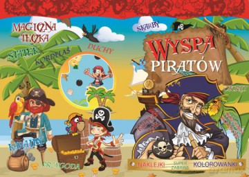 Wyspa piratów. Magiczna teczka [KSIĄŻKA]