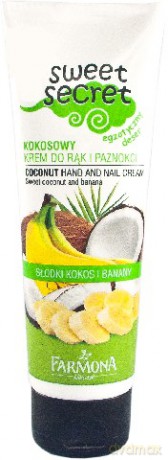 Farmona Mini Sweet Secret Krem do rąk i paznokci kokosowy 30 ml