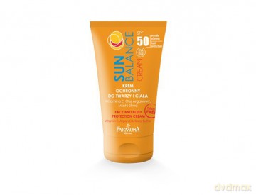 Farmona Sun Balance Krem do opalania SPF 50 do twarzy i ciała 50 ml