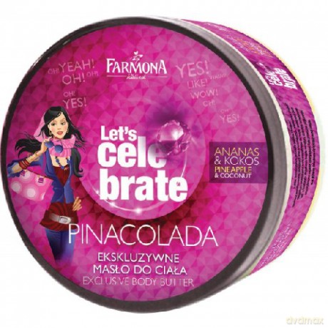 Farmona Let's Celebrate Pinacolada Masło do ciała 200 ml
