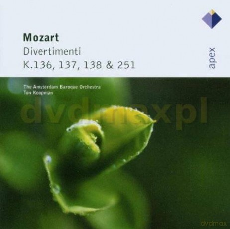 Koopman/Abo: Mozart: Divertimenti [CD]