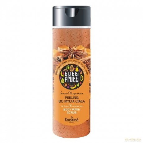 Farmona Tutti Frutti Peeling do ciała karmel & cynamon 250 ml