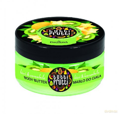 Farmona Tutti Frutti Pielęgnacyjne masło do ciała kiwi i karambola 275 ml