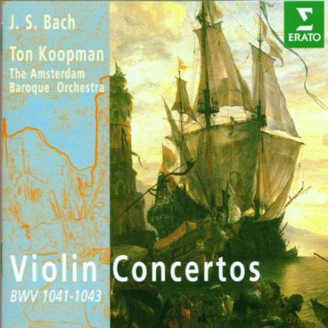 Koopman/Abo: Bach: Violinkonz. Bwv 1041 [CD]