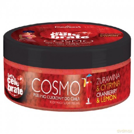 Farmona Let's Celebrate Cosmo Peeling do ciała cukrowy 320 g