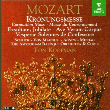Koopman/Schlick/Abo: Mozart: Kroenungsmesse [CD]