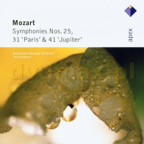 Ton Koopman/Abo: Mozart: Sinfonien Nr.25,31,41 [CD]