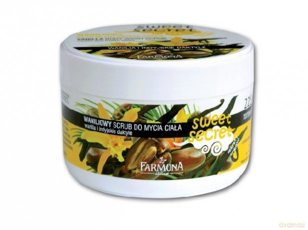 Farmona Sweet Secret Waniliowy scrub pod prysznic