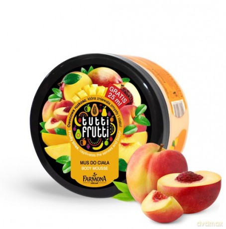Farmona Tutti Frutti Mus do ciała mango i brzoskwinia