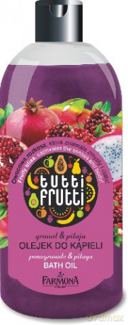 Farmona Tutti Frutti Opalizujący płyn do kąpieli granat i meksykańska pitaja