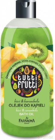 Farmona Tutti Frutti Opalizujący płyn do kąpieli kiwi i karambola