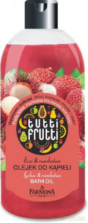 Farmona Tutti Frutti Opalizujący płyn do kąpieli liczi i rambutan