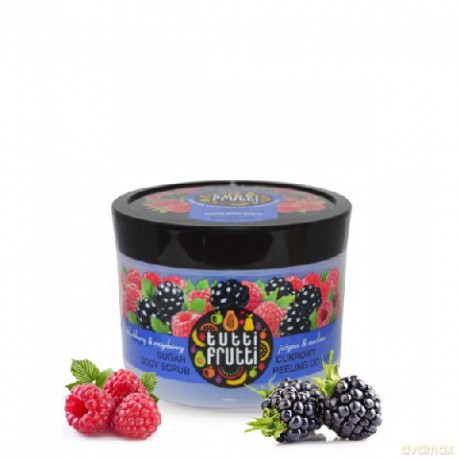 Farmona Tutti Frutti Peeling cukrowy do ciała jeżyna i malina 300 g