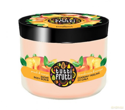 Farmona Tutti Frutti Peeling cukrowy do ciała mango i brzoskwinia 300 g