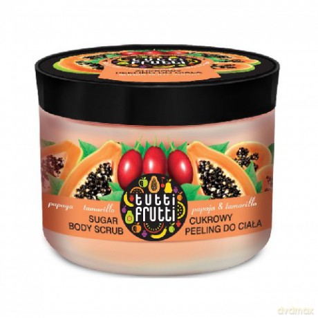 Farmona Tutti Frutti Peeling cukrowy do ciała papaja & tamarillo 300 g
