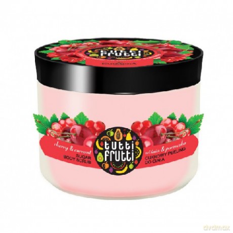 Farmona Tutti Frutti peeling cukrowy do ciała wiśnia & porzeczka 300 g