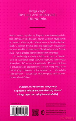Wyszłam za komunistę - Philip Roth [KSIĄŻKA]