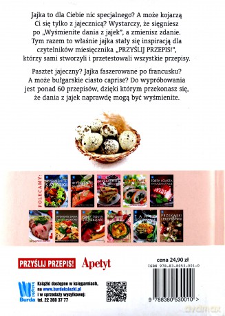 Wyśmienite dania z jajek (twarda) [KSIĄŻKA]