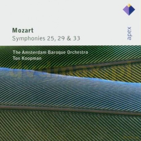 Ton Koopman/Abo: Mozart: Sinfonien Nr.25,29,33 [CD]