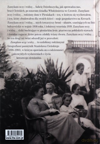 Zamykam oczy i widzę - Stanisław Cieński (twarda) [KSIĄŻKA]