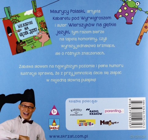 Żabki i żabki czyli słowne pułapki - Maurycy Polaski [KSIĄŻKA]