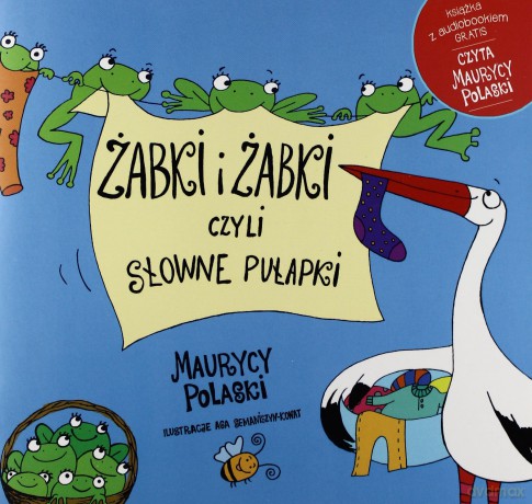 Żabki i żabki czyli słowne pułapki - Maurycy Polaski [KSIĄŻKA]