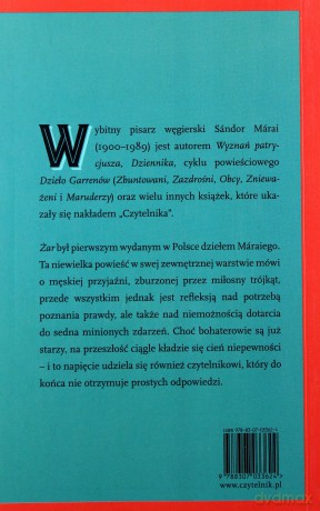 Żar - Sandor Marai [KSIĄŻKA]
