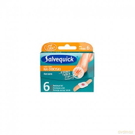 Plastry Salvequick na odciski (1 opakowanie) 6 szt
