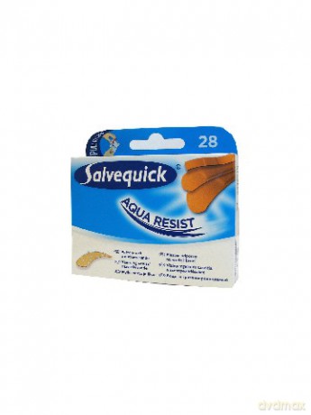 Plastry Salvequick wodoodporne Aqua Resist (1 opakowanie) 28 szt