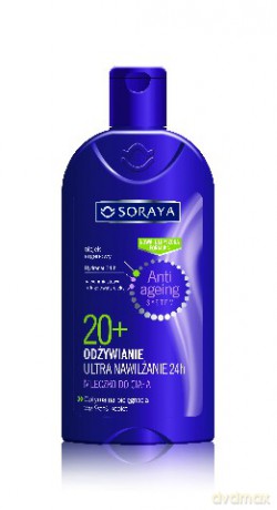 Soraya Anti Ageing System 20+, Mleczko do ciała odżywczo-nawilżające 400 ml